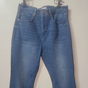 LOFT High Rise FLARE CROP Women's Jeans